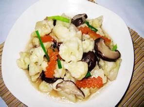 冬菇燒菜花