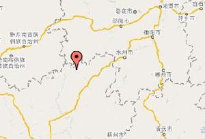（圖）龍勝鎮在廣西壯族自治區內位置