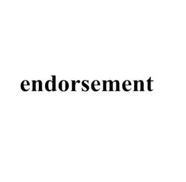 endorsement
