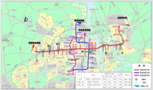 揚州軌道交通近期建設線路