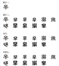 皋[漢字釋義]