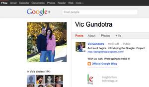 Google+項目主管維克·岡多特拉