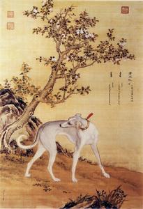 十駿犬圖[郎世寧創作畫作]