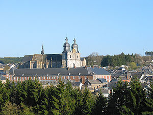 盧森堡省的鎮——聖胡伯特