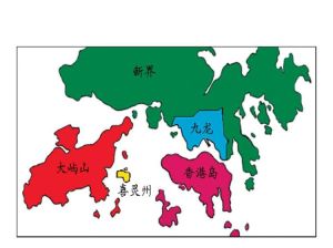 香港特區行政區劃