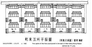 乾東五所平面圖