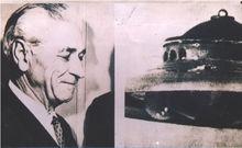 一九四六年美國亞當斯基先生拍到飛碟的照片