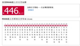 深圳公交M446路