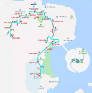 漳州公交開發區5路路線圖