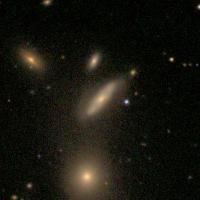 NGC 5177 SDSS 彩色圖