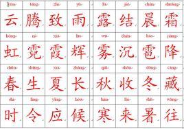 中華字經拼音版