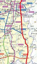 炎汝高速公路路線圖