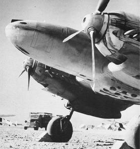 43 年 5 月被德軍遺棄的 Bf 110 戰鬥機