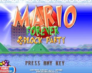 Mario Forever Block Party