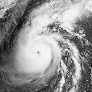 颱風玉兔雲圖