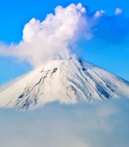 克留切夫斯克火山