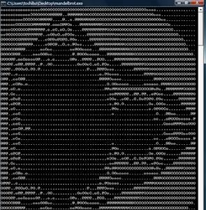 C++程式實現Mandelbrot