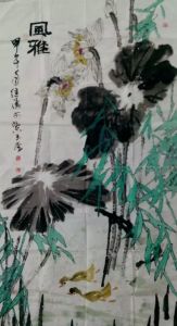 張繼濤花鳥畫作品