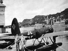 俾斯麥號艦載機“阿拉多”196