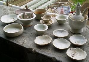 “白舍窯”生產的瓷具