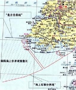 朝韓“海上分界線”（“北方分界線）