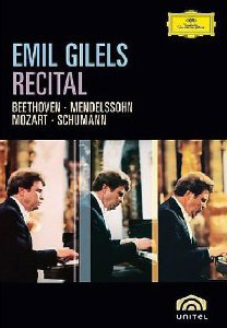 吉列爾斯的鋼琴藝術 DVD封面