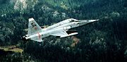 （圖）美國本土以外第一個F-5A用戶為挪威皇家空軍