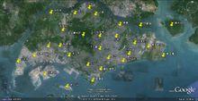 新加坡衛星地圖