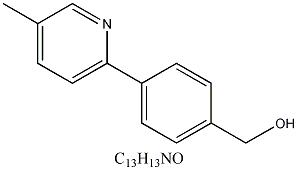 4-(2-(5-甲基吡啶))-苄醇