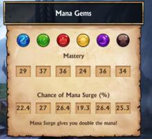 1.05版本mana gems界面