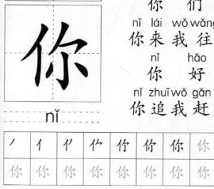 學前識漢字（1）