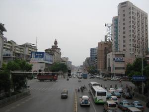 衡陽小西門東段(此路為船山大道)