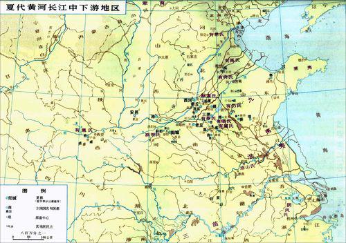 夏代黃河中下游地區