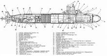 885型攻擊核潛艇內部結構圖
