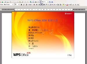 Wps2005彩蛋