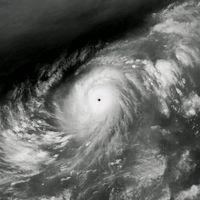 巔峰時期的颱風西馬侖