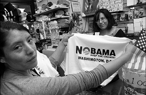 “NObama”T恤走紅