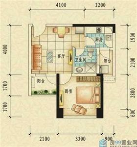 展大大廈戶型圖