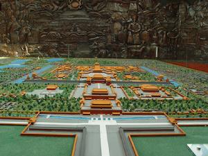 北京皇城全景沙盤模型