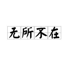 無所不在[詞語]