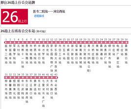 邢台公交26路