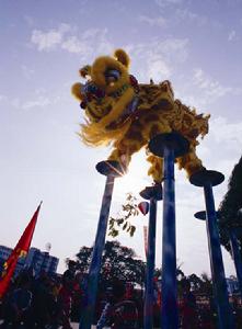 Lion dance