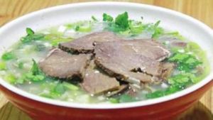 絲瓜滑牛肉湯