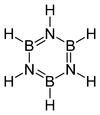 硼氮苯的結構式