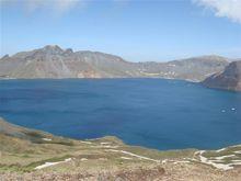 長白山天池火山