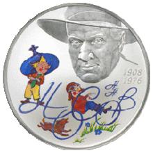 尼·尼·諾索夫誕辰100周年紀念銀幣
