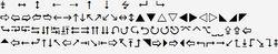 Wingdings3字元