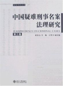 中國疑難刑事名案法理研究(第三卷)