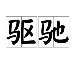 驅馳[漢語詞語]