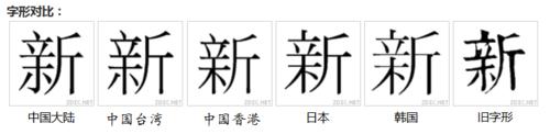 新[漢語漢字]